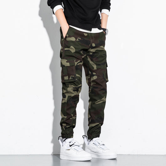 Pantalones Deportivos Casuales Hombre Corte Cómodo Estilo Coreano - Image 5