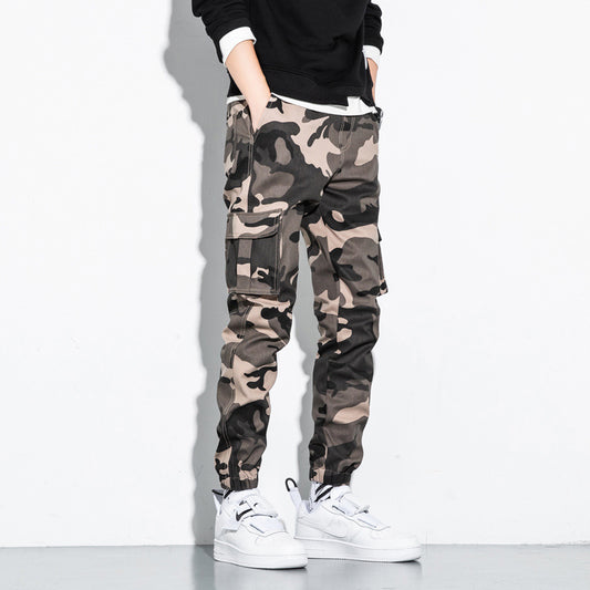 Pantalones Deportivos Casuales Hombre Corte Cómodo Estilo Coreano