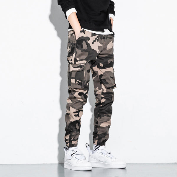 Pantalones Deportivos Casuales Hombre Corte Cómodo Estilo Coreano