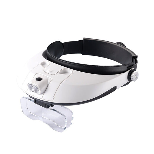 Lupa Frontal LED con Zoom Ajustable 1.0-6.0X
