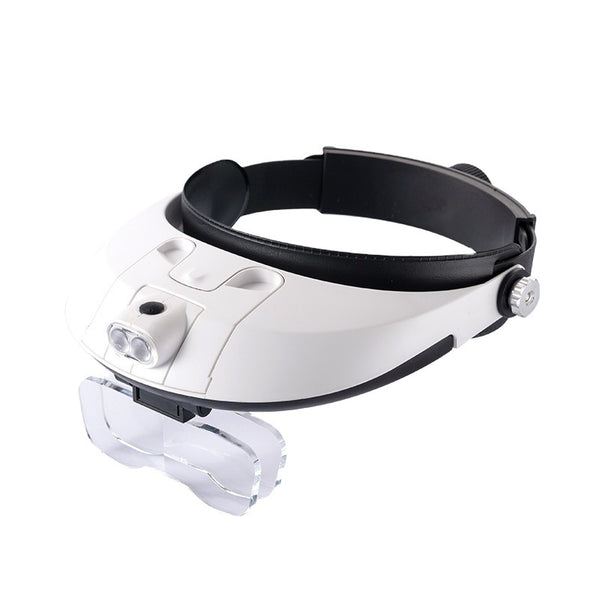 Lupa Frontal LED con Zoom Ajustable 1.0-6.0X