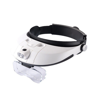 Lupa Frontal LED con Zoom Ajustable 1.0-6.0X