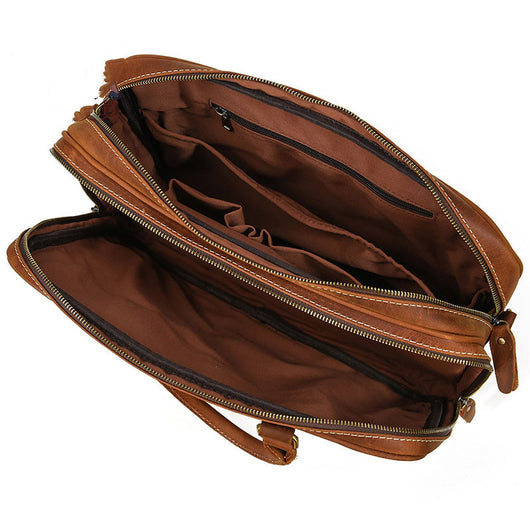 Maletín Portátil Retro para Hombre - Estilo Juvenil Moderno - Image 9
