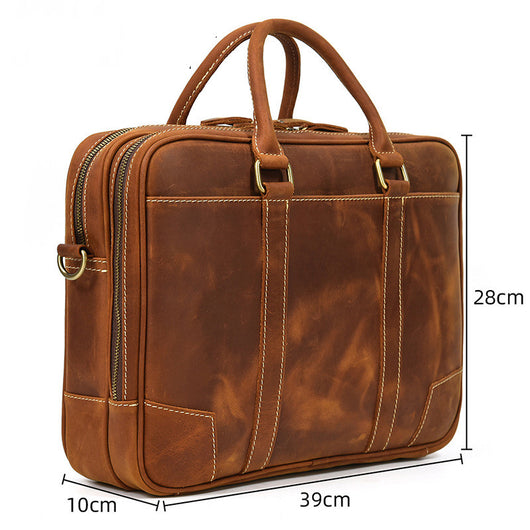 Maletín Portátil Retro para Hombre - Estilo Juvenil Moderno - Image 3