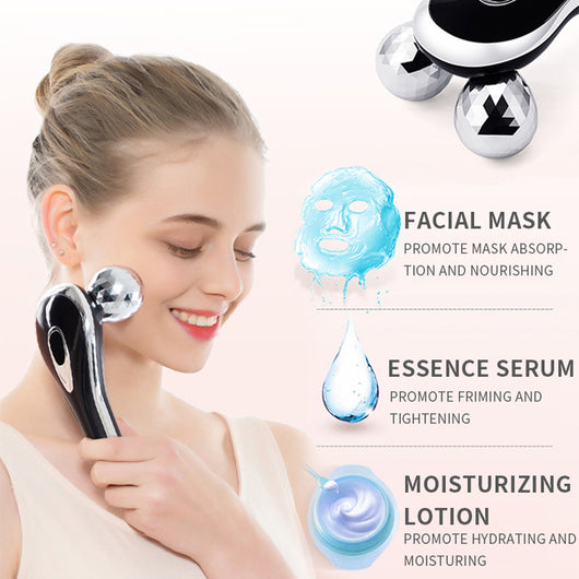 Rodillo Facial 3D Masajeador de Belleza Reafirmante para Papada y Contorno - Image 7
