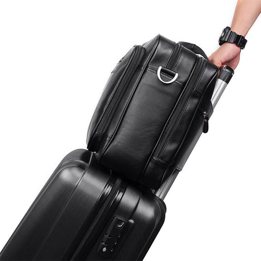 Maletín de Cuero Premium para Hombre - Bolso Ejecutivo Grande - Image 9