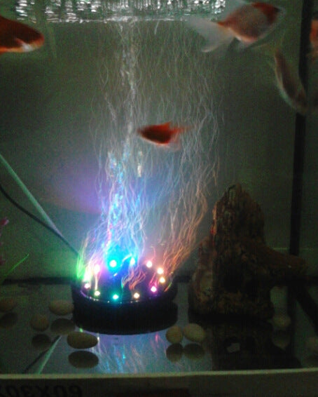 Luz LED Sumergible Multicolor para Acuario - 7 Colores Dinámicos