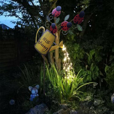 Regadera Decorativa con Luces LED para Jardín Interior y Exterior - Image 6