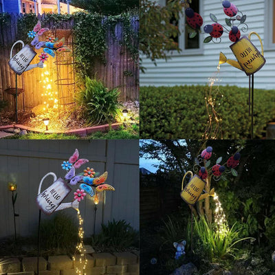Regadera Decorativa con Luces LED para Jardín Interior y Exterior - Image 10