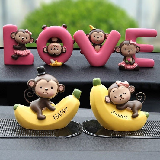 Adorables Monos Colgantes para Parejas - Adornos Decorativos - Image 6