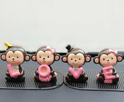 Adorables Monos Colgantes para Parejas - Adornos Decorativos - Image 4