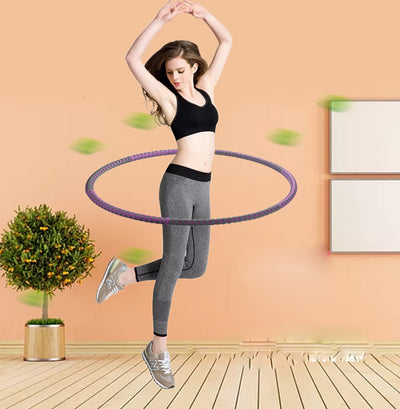 Aro Fitness Desmontable de Acero Inoxidable para Ejercicio en Casa - Image 3
