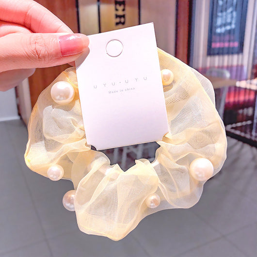 Pasador de Cabello Perla Mesh Tamaño Grande - Image 26