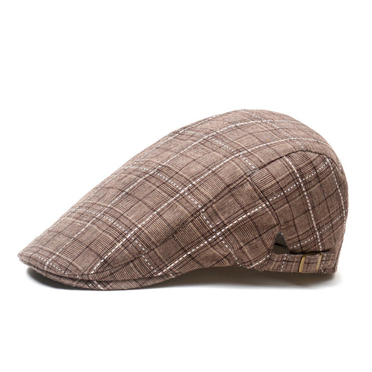 Gorra de Béisbol Cuadros Ajustable - Protección Solar y Estilo - Image 5