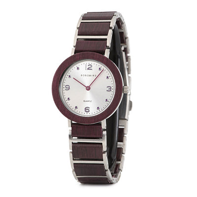 Reloj de Cuarzo con Correa de Madera - Resistente al Agua y Acero Inoxidable - Image 12