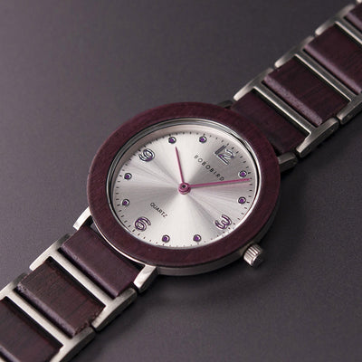 Reloj de Cuarzo con Correa de Madera - Resistente al Agua y Acero Inoxidable - Image 11
