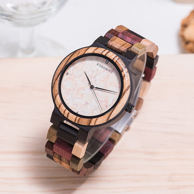 Reloj de Madera Casual Elegante - Image 14