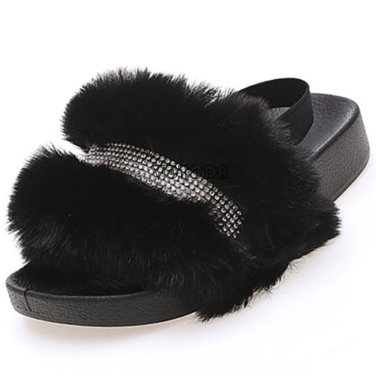 Pantuflas Peludonas para Niñas - Cálidas, Antideslizantes y Versátiles