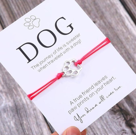 Pulsera de Amistad con Patita de Perro - Regalo para Amantes de Mascotas - Image 21