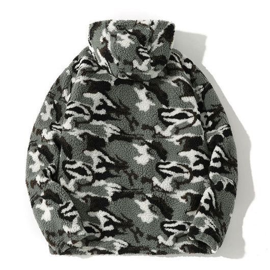 Abrigo de Lana Cordero Otoño Invierno - Diseño Suelto y Cálido - Image 2