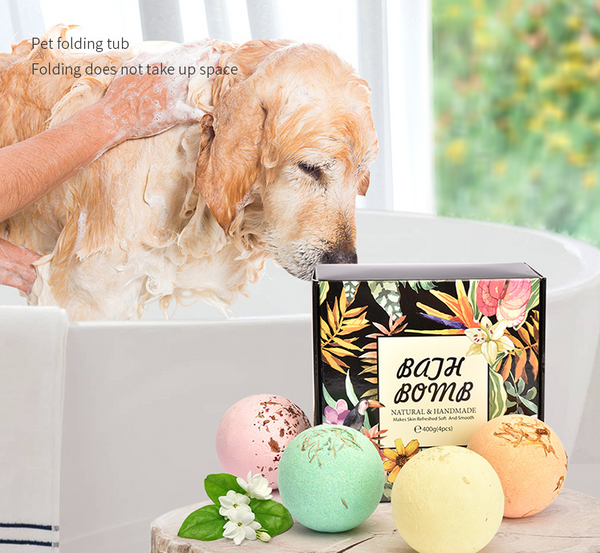 Tabletas Efervescentes Desinfectantes y Desodorizantes para Baño de Perros