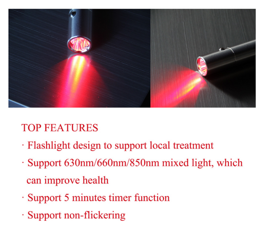 Lámpara de Fototerapia Infrarroja Portátil - Luz Roja Terapéutica - Image 4