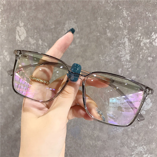Gafas de Moda Anti Luz Azul Diseño Cuadrado Plano - Unisex Tendencia Viral - Image 5