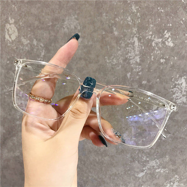 Gafas de Moda Anti Luz Azul Diseño Cuadrado Plano - Unisex Tendencia Viral