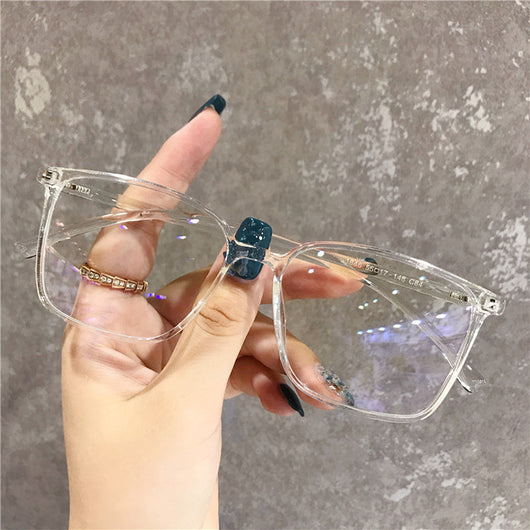 Gafas de Moda Anti Luz Azul Diseño Cuadrado Plano - Unisex Tendencia Viral