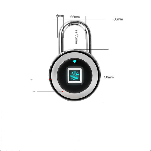 Candado Inteligente con Huella Digital - Seguridad sin Llaves - Image 9
