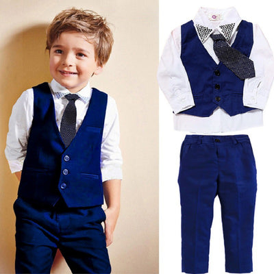 Trajes de Caballero para Niños - Conjuntos Elegantes con Chaleco