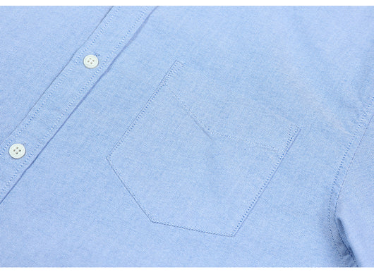Camisa Oxford de Algodón para Hombre - Diseño Primavera - Image 18