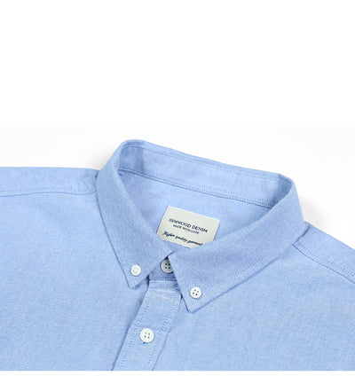 Camisa Oxford de Algodón para Hombre - Diseño Primavera - Image 19