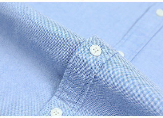 Camisa Oxford de Algodón para Hombre - Diseño Primavera - Image 22