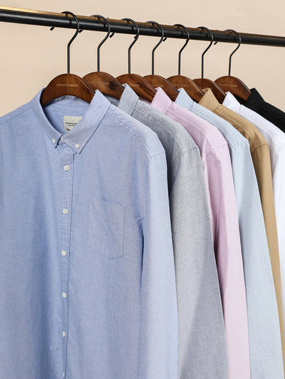 Camisa Oxford de Algodón para Hombre - Diseño Primavera - Image 25