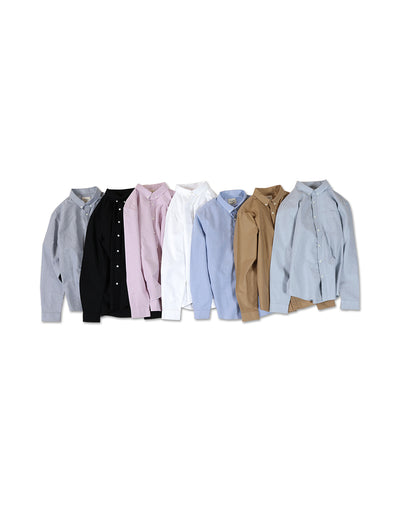 Camisa Oxford de Algodón para Hombre - Diseño Primavera - Image 24