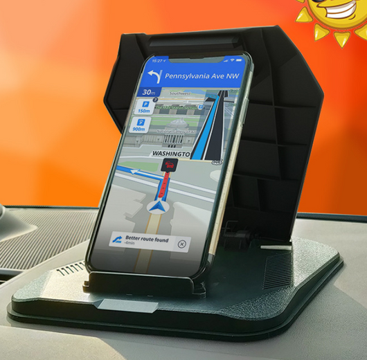 Soporte Universal para Teléfono y Tablet en Tablero con Parasol