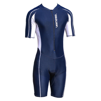Traje de Baño Deportivo Manga Corta para Hombre - Diseño de 5 Puntos para Surf - Image 4