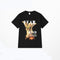 Playera Oversized Harajuku Coreana con Estampado de Letras - Unisex Streetwear Hip-Hop