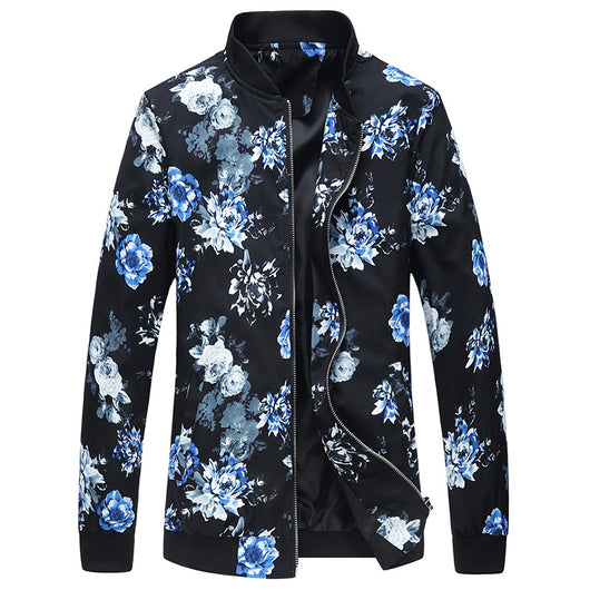 Chaqueta Casual para Hombre con Cuello Alzado y Cierre de Cremallera - Image 15
