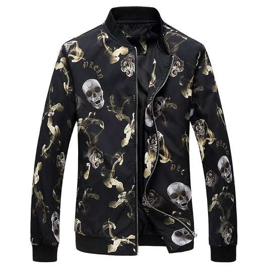 Chaqueta Casual para Hombre con Cuello Alzado y Cierre de Cremallera - Image 19