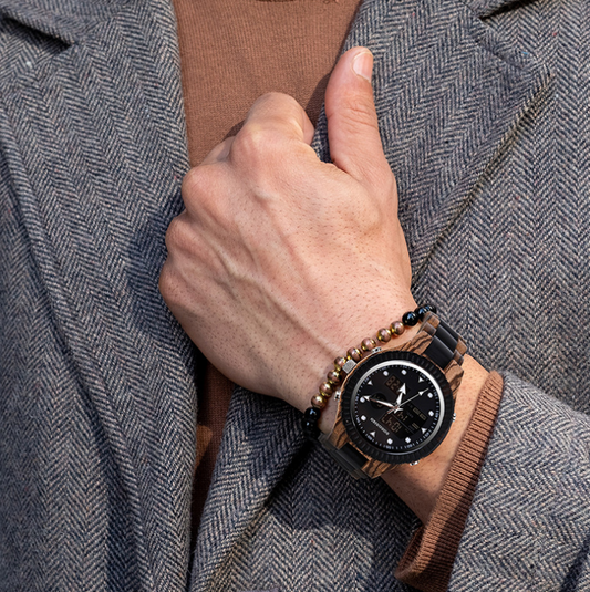 Reloj de Madera Casual Elegante - Image 2
