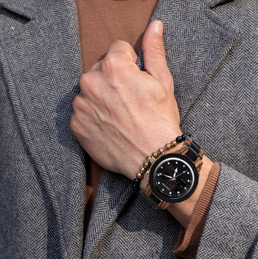 Reloj de Madera Casual Elegante - Image 2