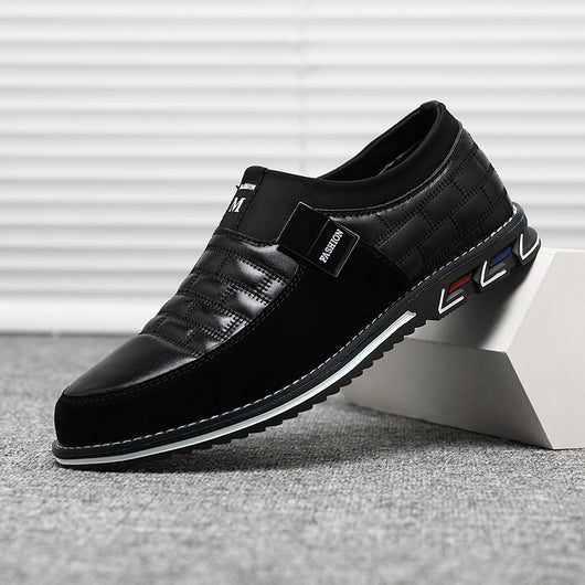 Zapatos de Cuero Estilo Business Casual Coreano para Hombre - Image 6