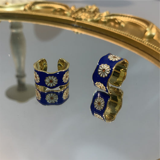 Anillo Ajustable con Margarita Delicada - Image 9