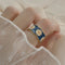 Anillo Ajustable con Margarita Delicada