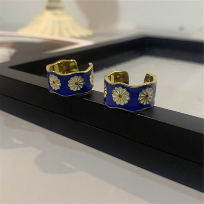 Anillo Ajustable con Margarita Delicada - Image 2