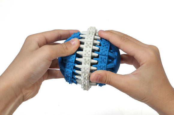 Juguete Dental Interactivo para Perros - Limpieza y Dispensador de Alimentos