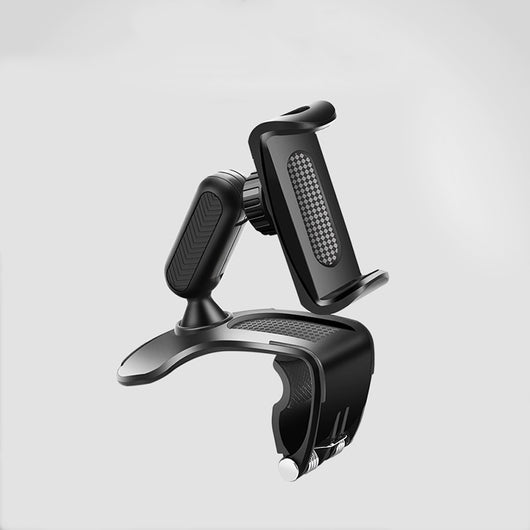 Soporte Multifuncional para Celular con Parasol y Espejo Retrovisor del Auto - Image 3