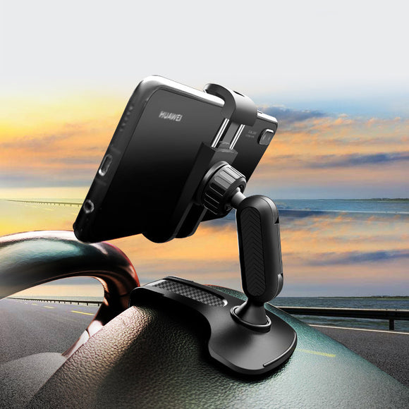 Soporte Multifuncional para Celular con Parasol y Espejo Retrovisor del Auto